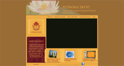 Desktop Screenshot of nyingmatrust.org